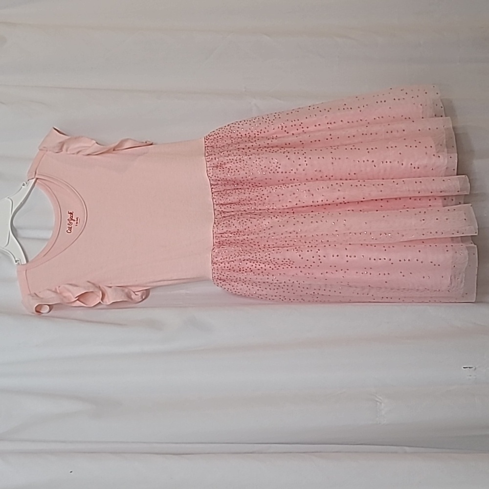 Cat & Jack Light Pink Glitter Dress